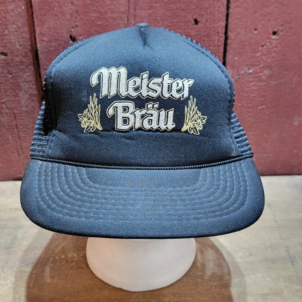 Vintage Meister Brau Master Beer Snapback Hat CapDeaigner Pro